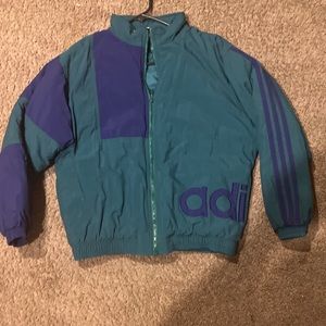 Vintage adidas puffer
